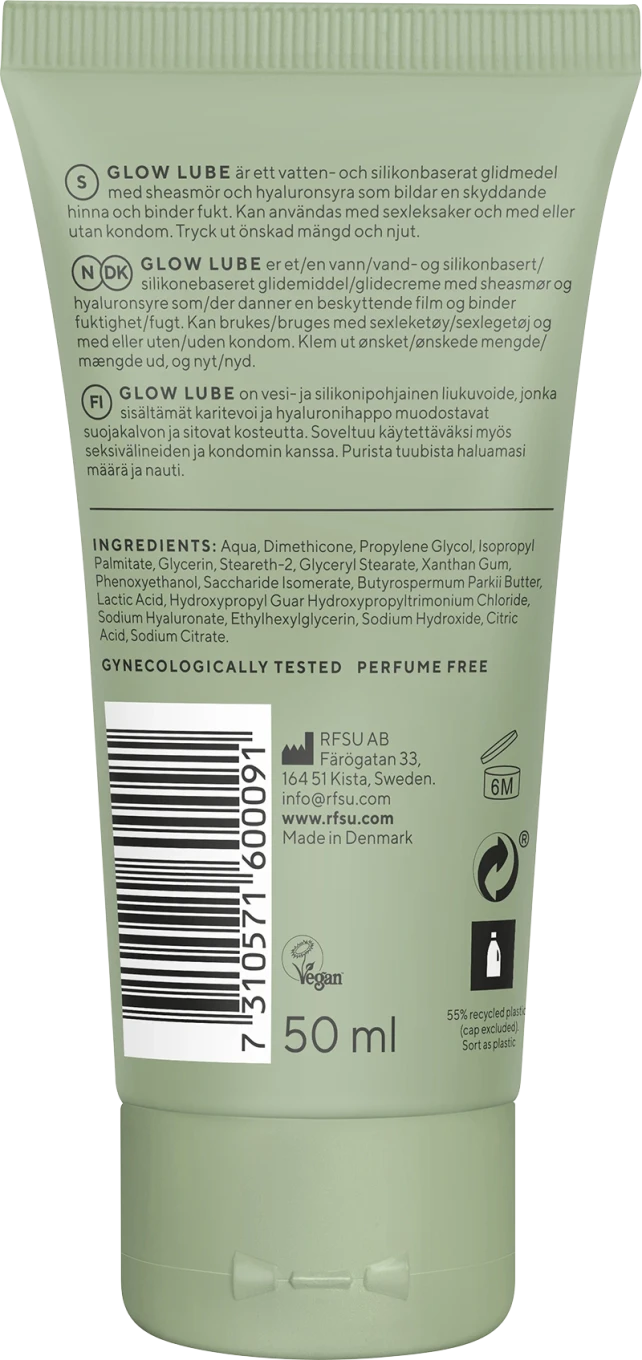 RFSU Glow Lube Glidmedel 50 ml Rfsu