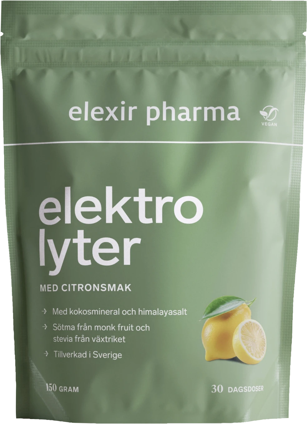 Elexir Pharma Elektrolyter Citron 150 g Elexir Pharma