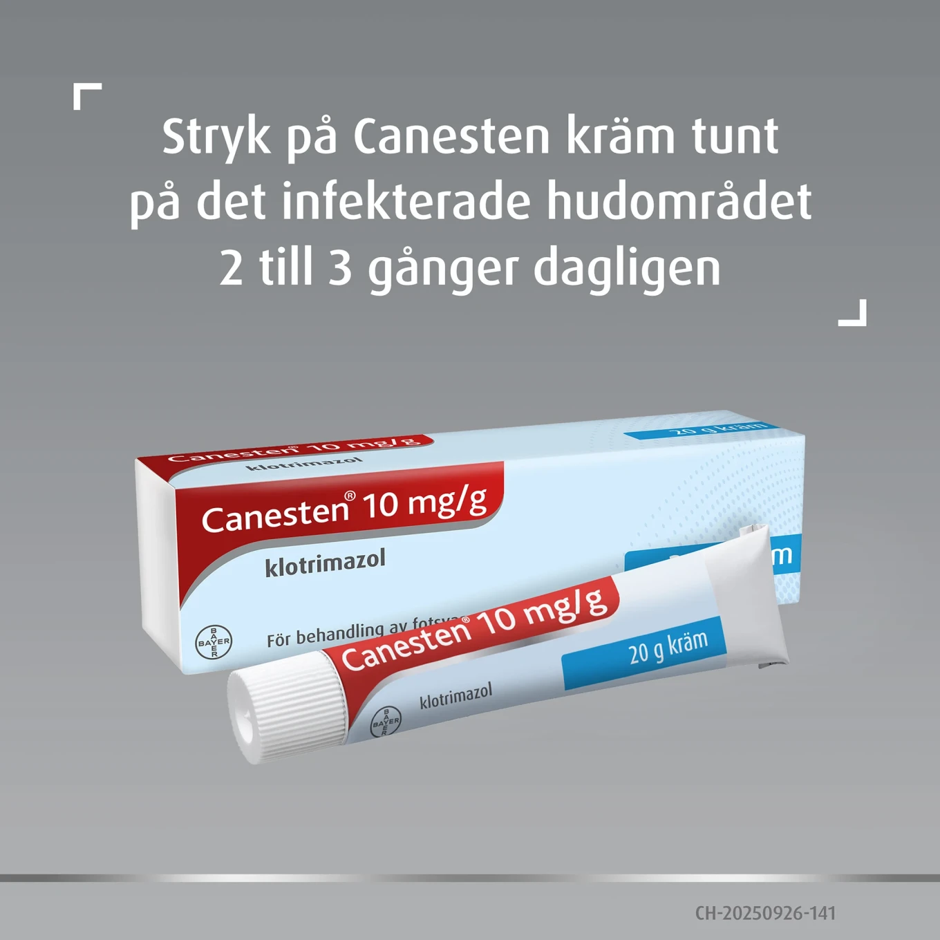 Canesten kräm 1% 20 g Canesten