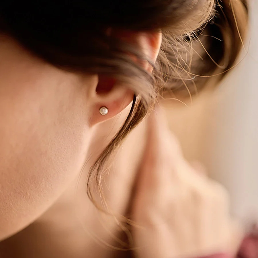 Blomdahl GT Bezel Pearl 5 mm White Blomdahl