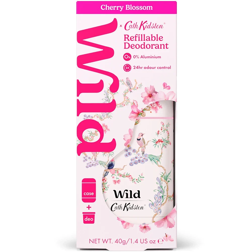 Wild Deo Stick Cath Kidston Birds & Berries Case Cherry Blossom Wild
