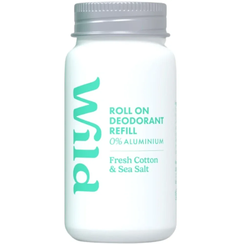 Wild Deo Roll On Refill Fresh Cotton Sea Salt Wild