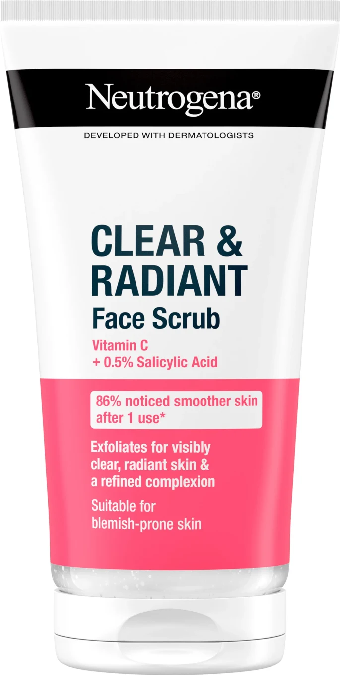 Neutrogena Clear & Radiant Face Scrub 150 ml Neutrogena