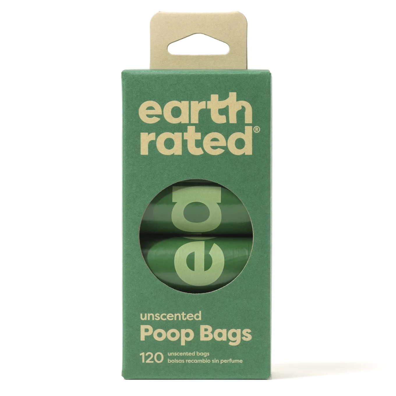 Earth Rated Poop Bags Refill 8-pack Unscented Earthrated
