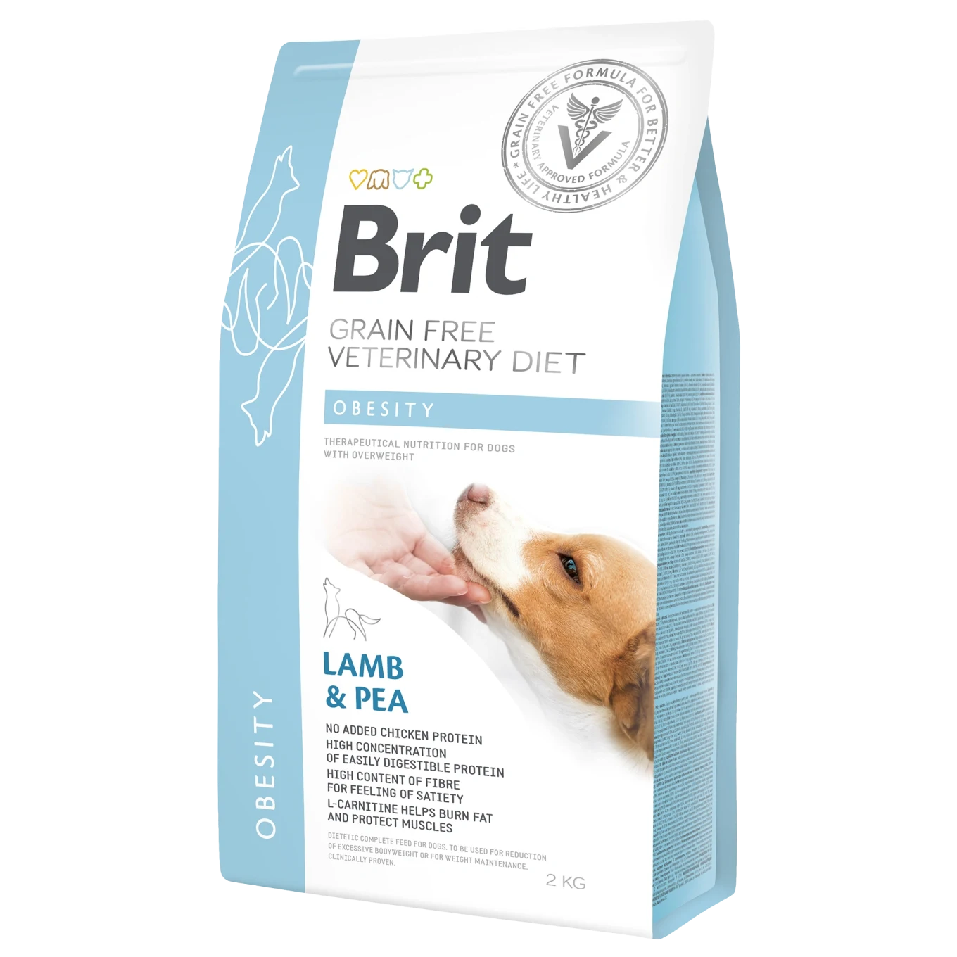 Brit Grain-Free Veterinary Diet Dog Obesity 2 kg Brit Veterinary Diet