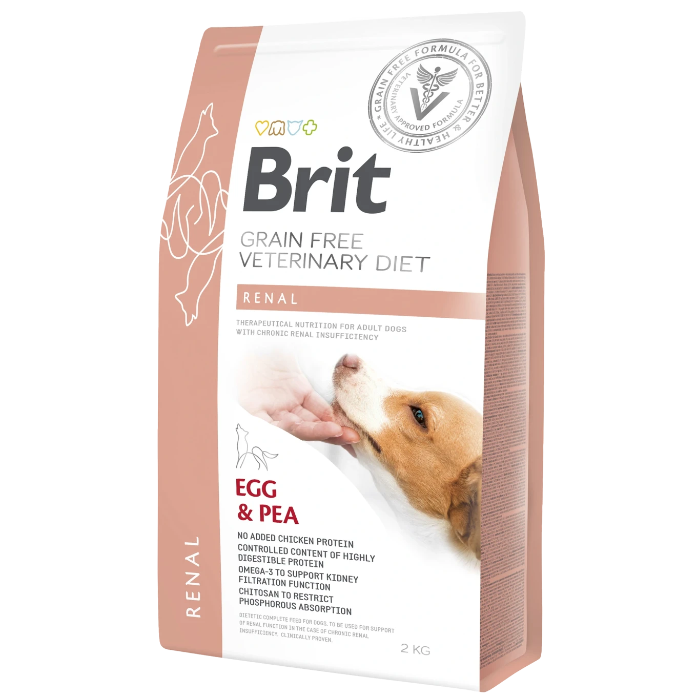 Brit Grain-Free Veterinary Diet Dog Renal 2 kg Brit Veterinary Diet