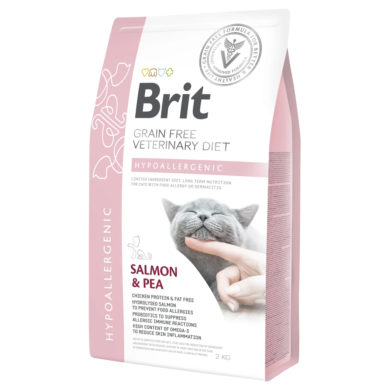 Brit Grain-Free Veterinary Diet Cat Hypoallergenic 2 kg Brit Veterinary Diet