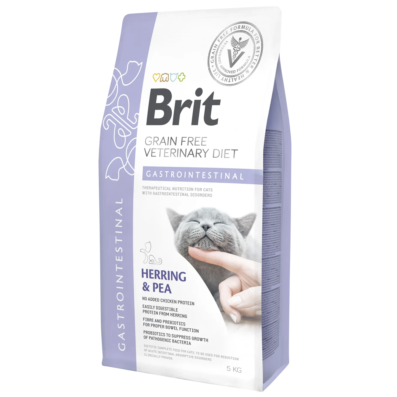 Brit Grain-Free Veterinary Diet Cat Gastrointestinal 5 kg Brit Veterinary Diet