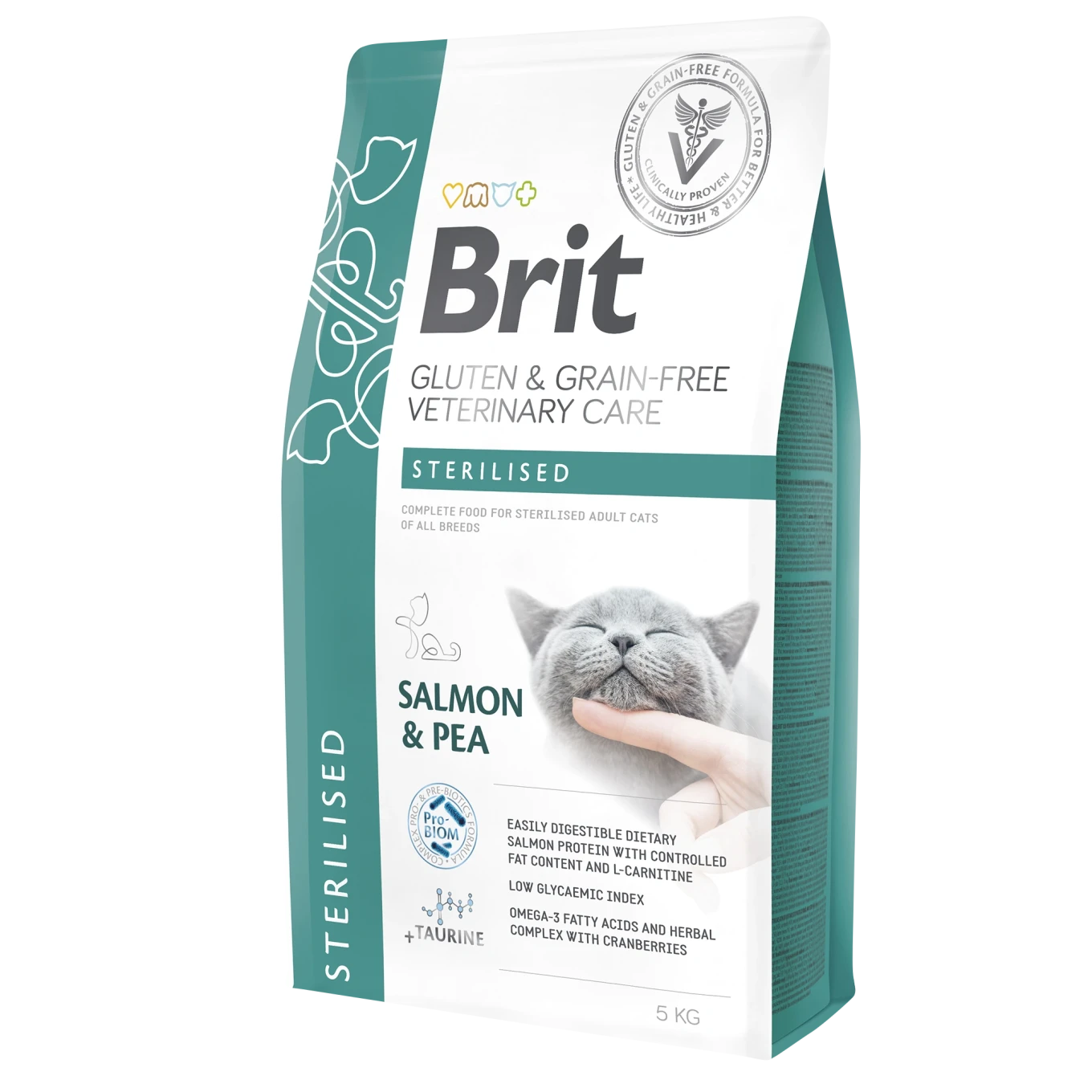 Brit Gluten & Grain-Free Veterinary Diet Care Cat Sterilised 5 kg Brit Veterinary Diet