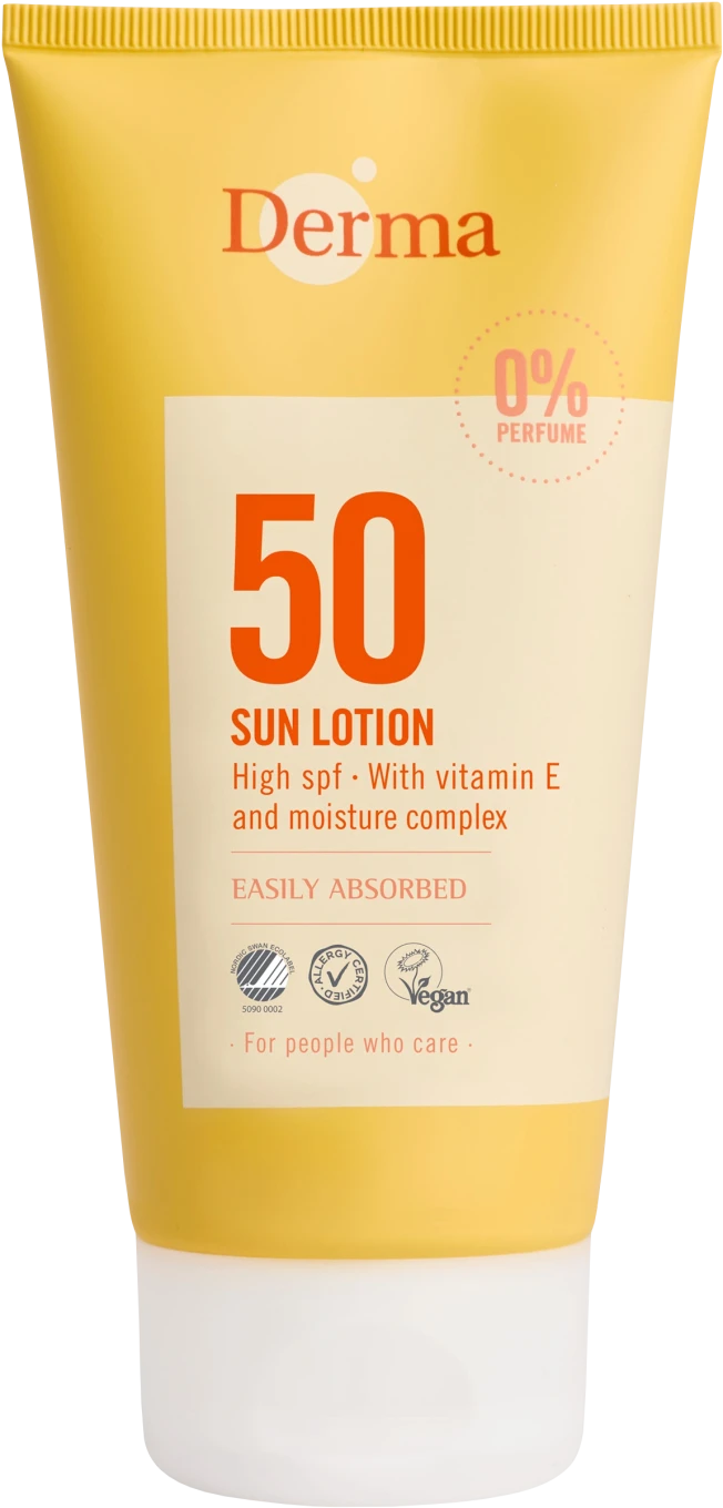 Derma Sun Lotion SPF50, 150 ml Derma