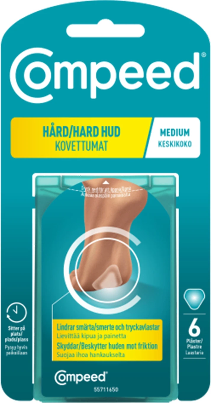 Compeed Hård Hud Plåster 6 St Compeed