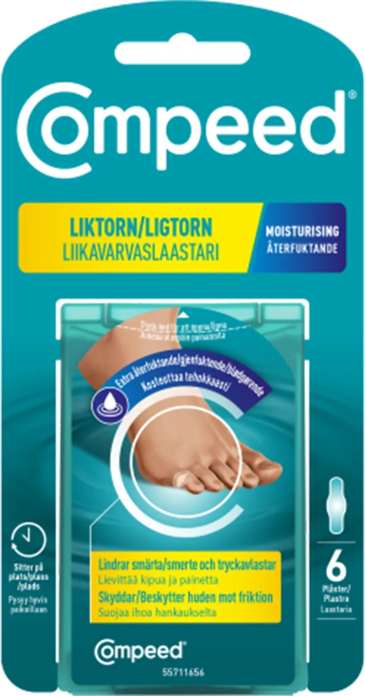 Compeed Liktornsplåster Moisturising 6 St Compeed
