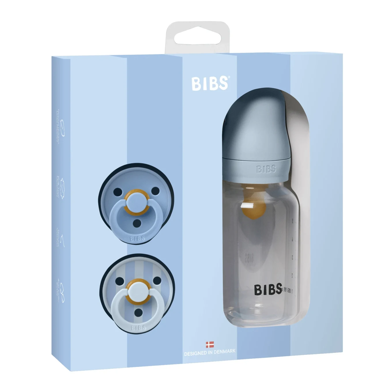 BIBS Gift Set Baby Sprinkle  Blue Bibs