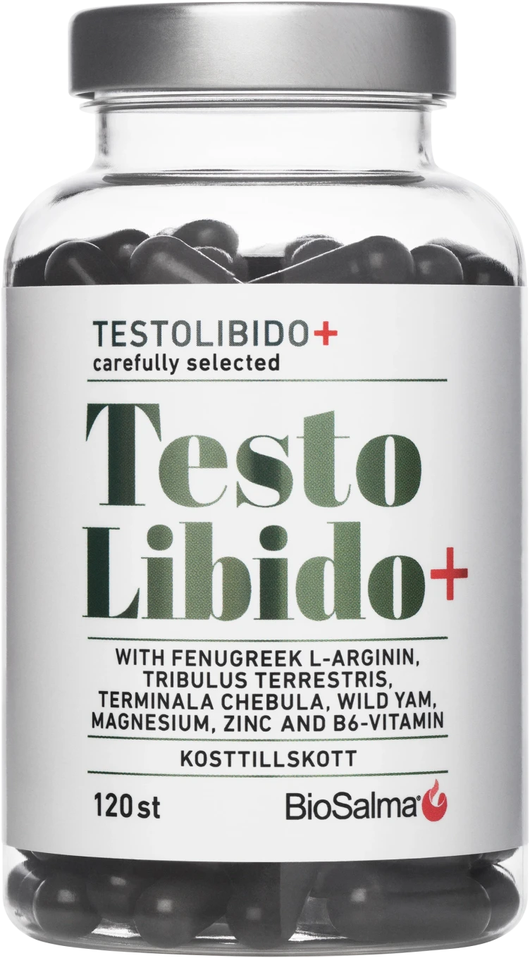 BioSalma TestoLibido+ 120 kapslar BioSalma