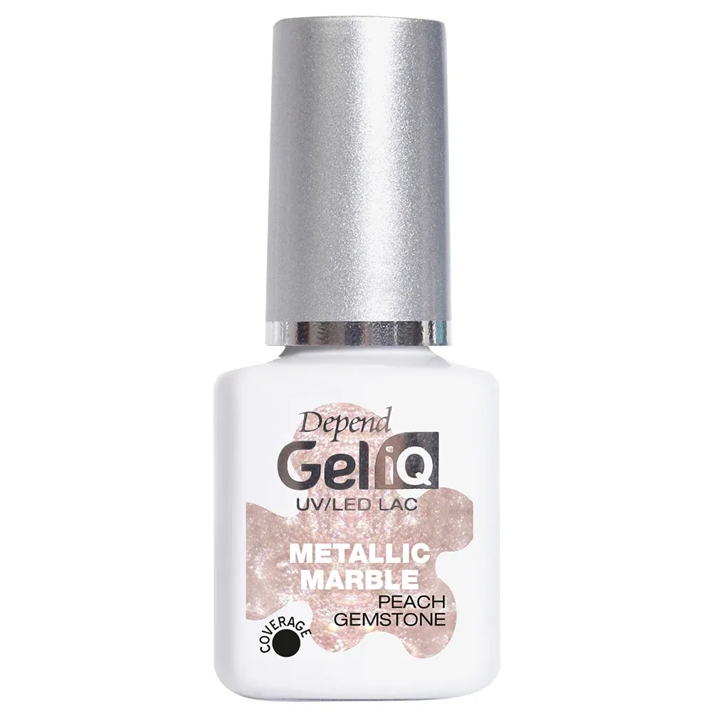 Depend Gel iQ Metallic Marble 5 ml Peach Gemstone Depend