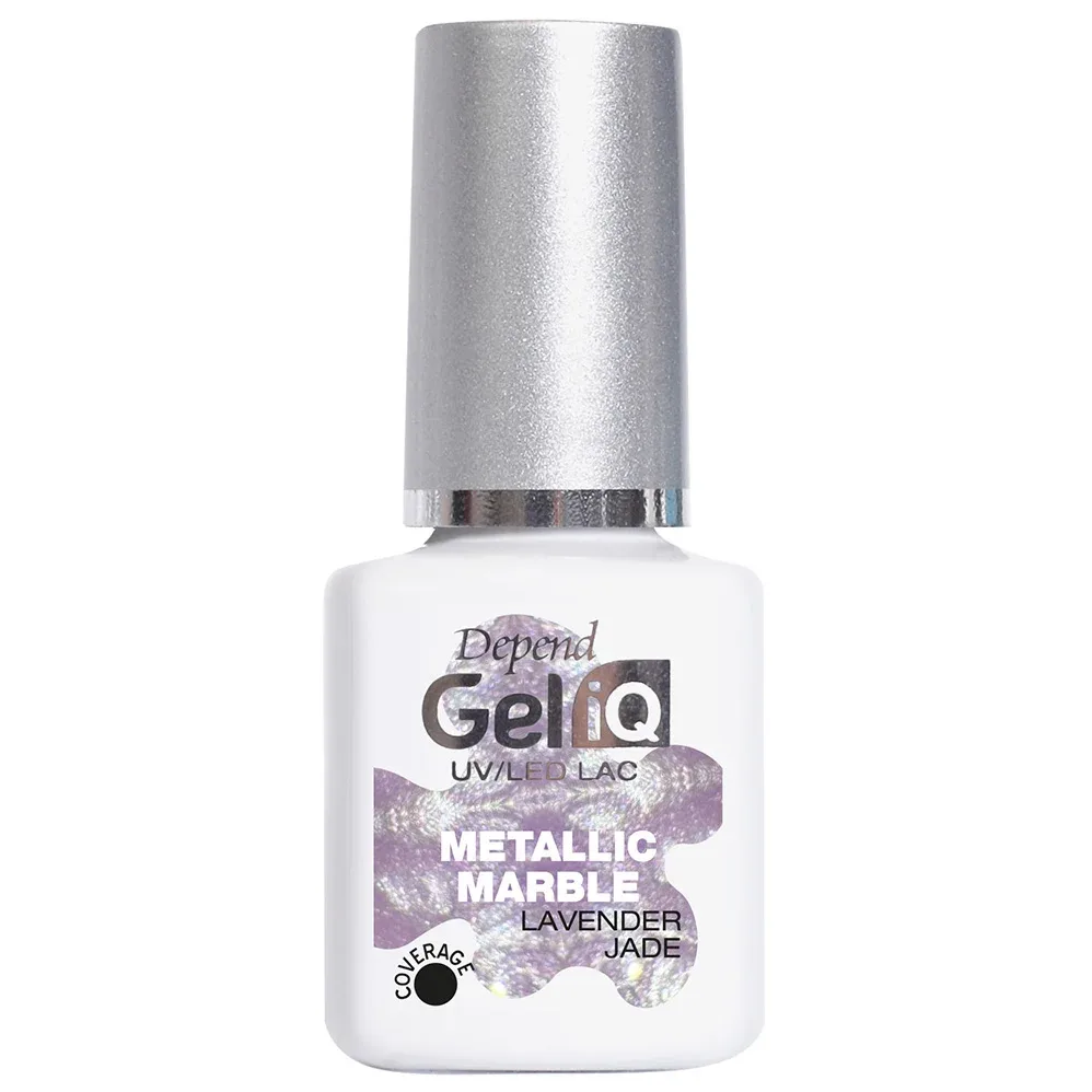 Depend Gel iQ Metallic Marble 5 ml Marble Lavender Jade Depend