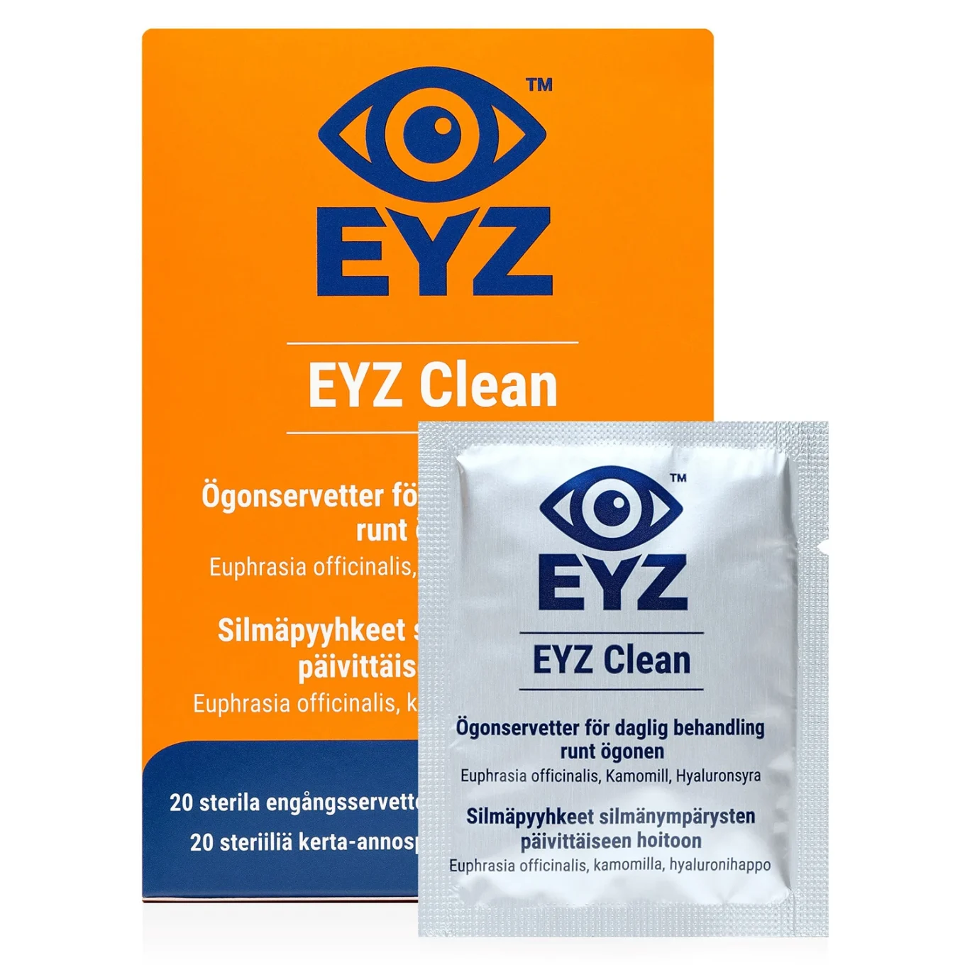 EYZ Clean Ögonservetter 20st EYZ