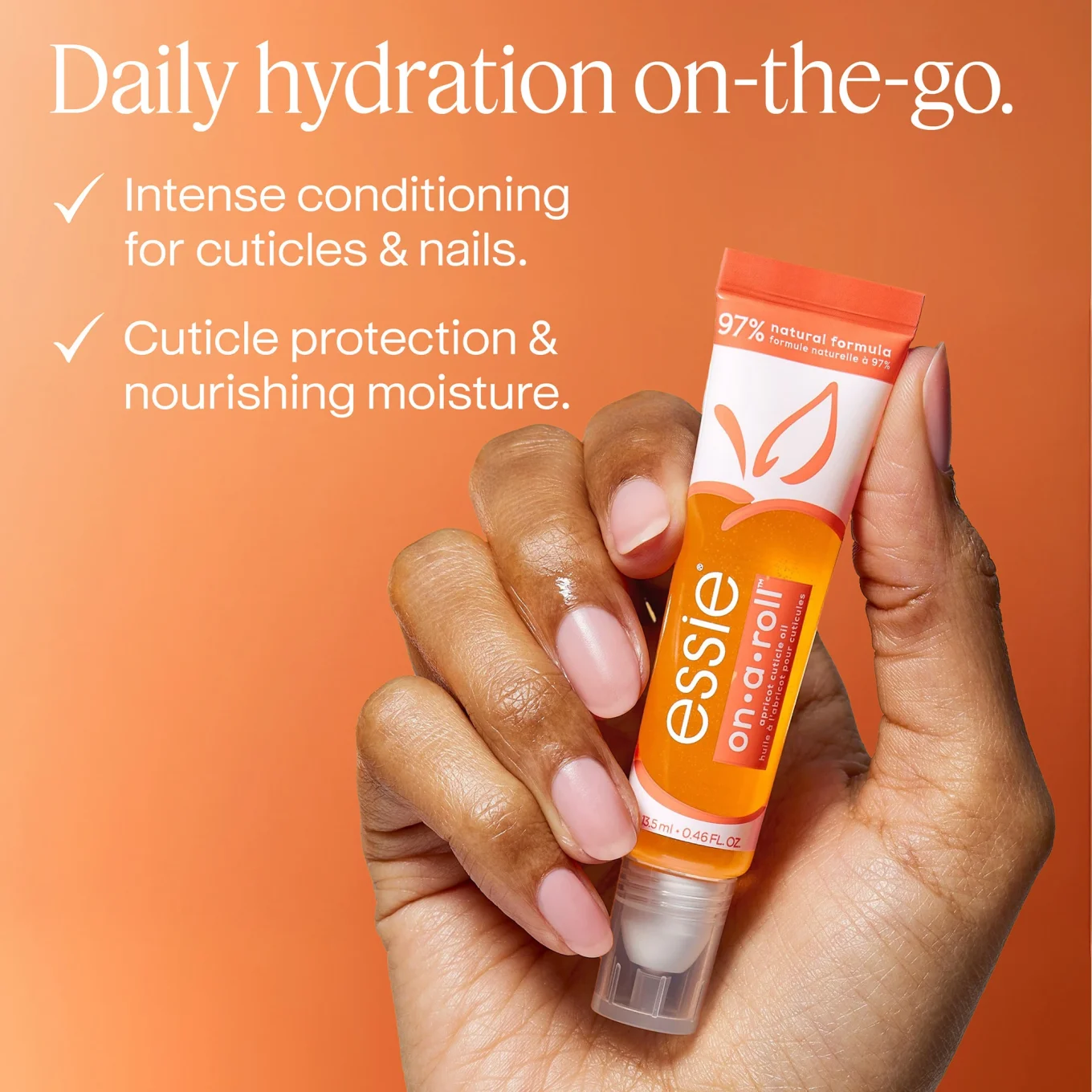 Essie On-A-Roll Apricot Cuticle Oil 13,5 ml Essie