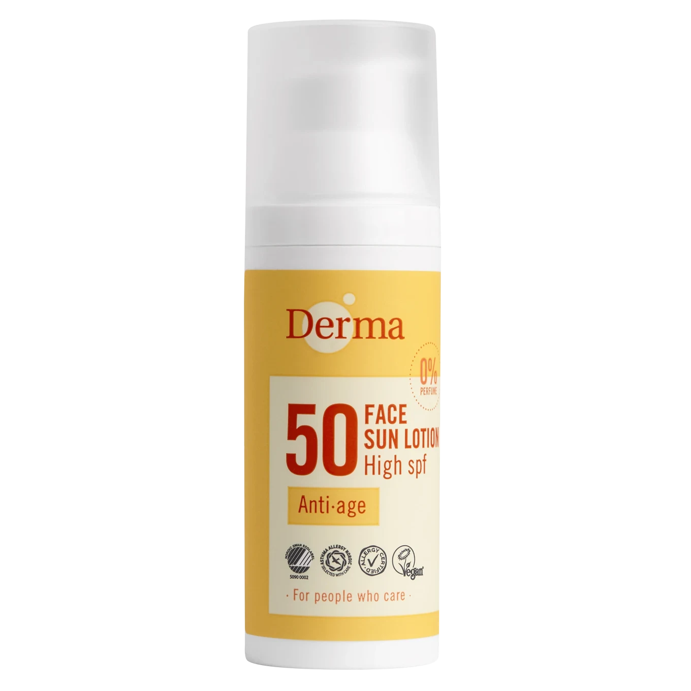 Derma Sun Face Sun Lotion SPF50, 50 ml Derma