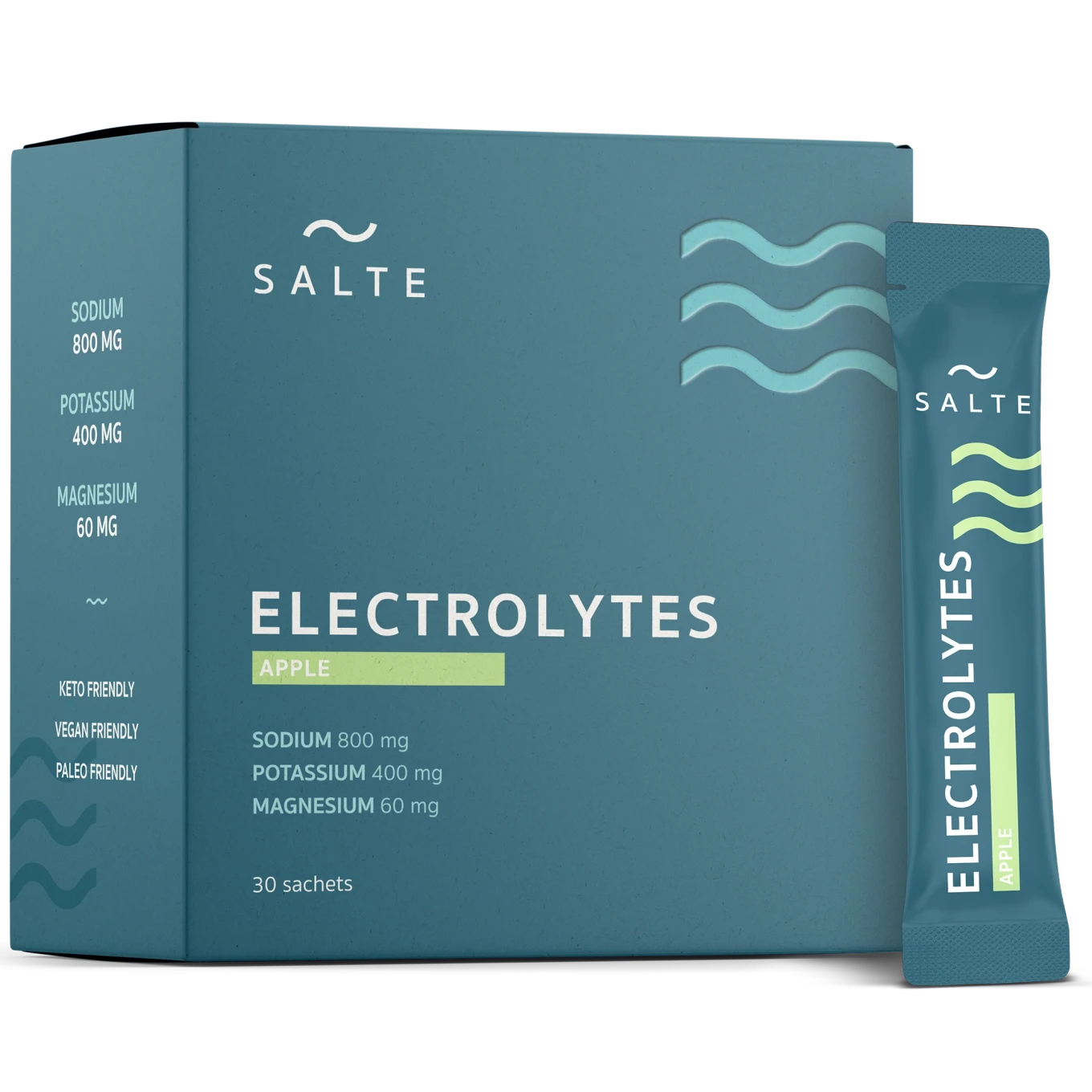 Salte Elektrolyter Äpple 30-pack Salte
