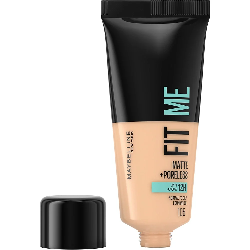Maybelline New York Fit Me Matte & Poreless Foundation 30 ml Natural Ivory 105 Maybelline New York