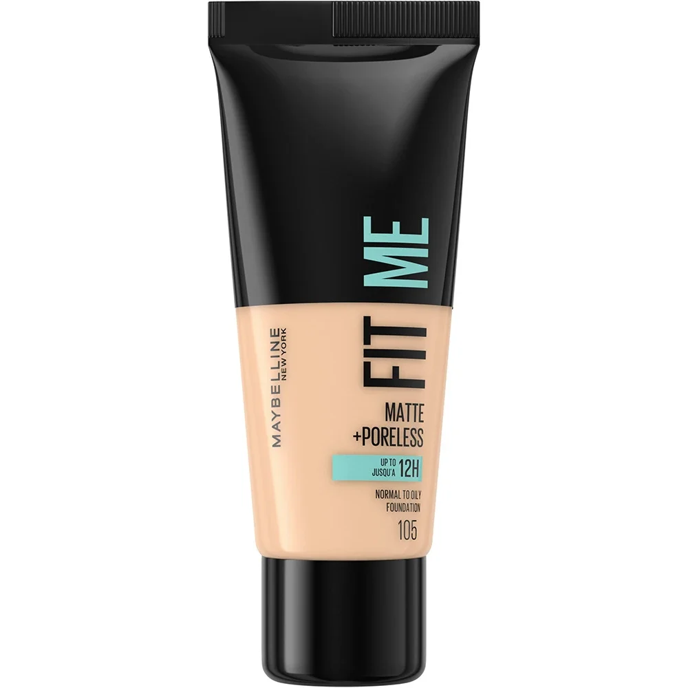 Maybelline New York Fit Me Matte & Poreless Foundation 30 ml Natural Ivory 105 Maybelline New York