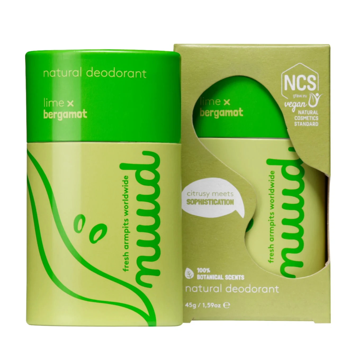 Nuud The Stick Lime & Bergamot 45 g NUUD