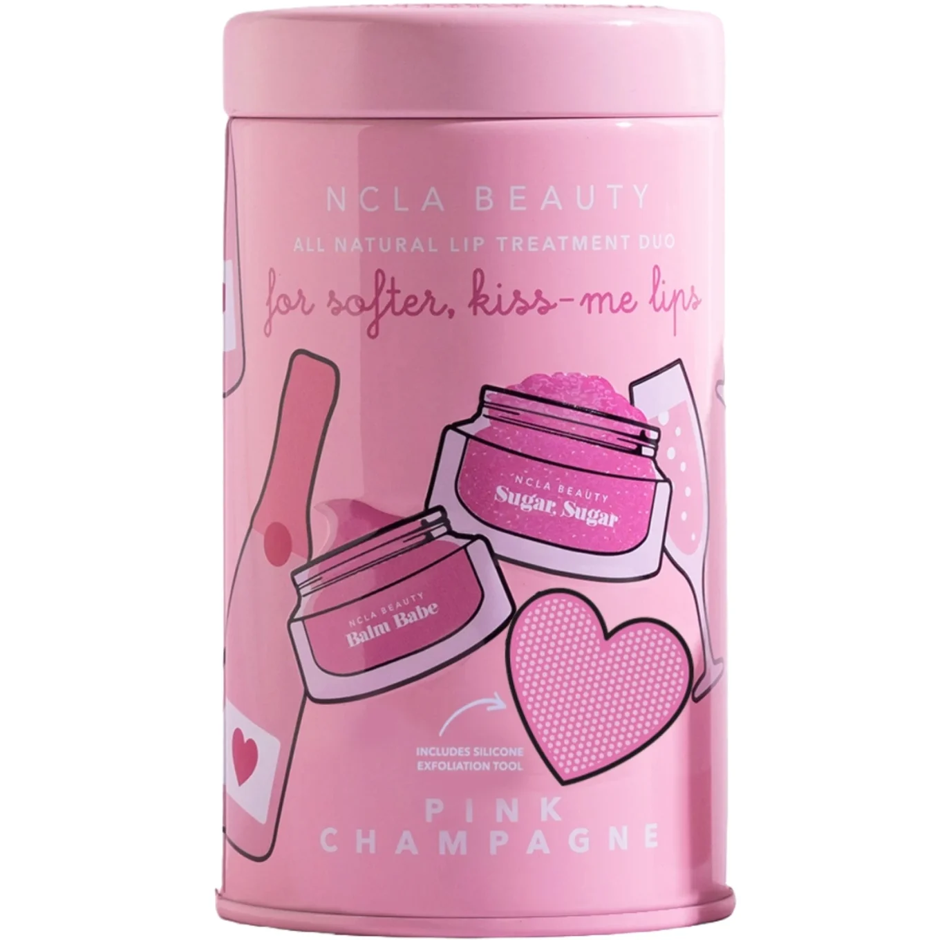 NCLA Beauty  Lip Care Value Set Pink Champagne NCLA