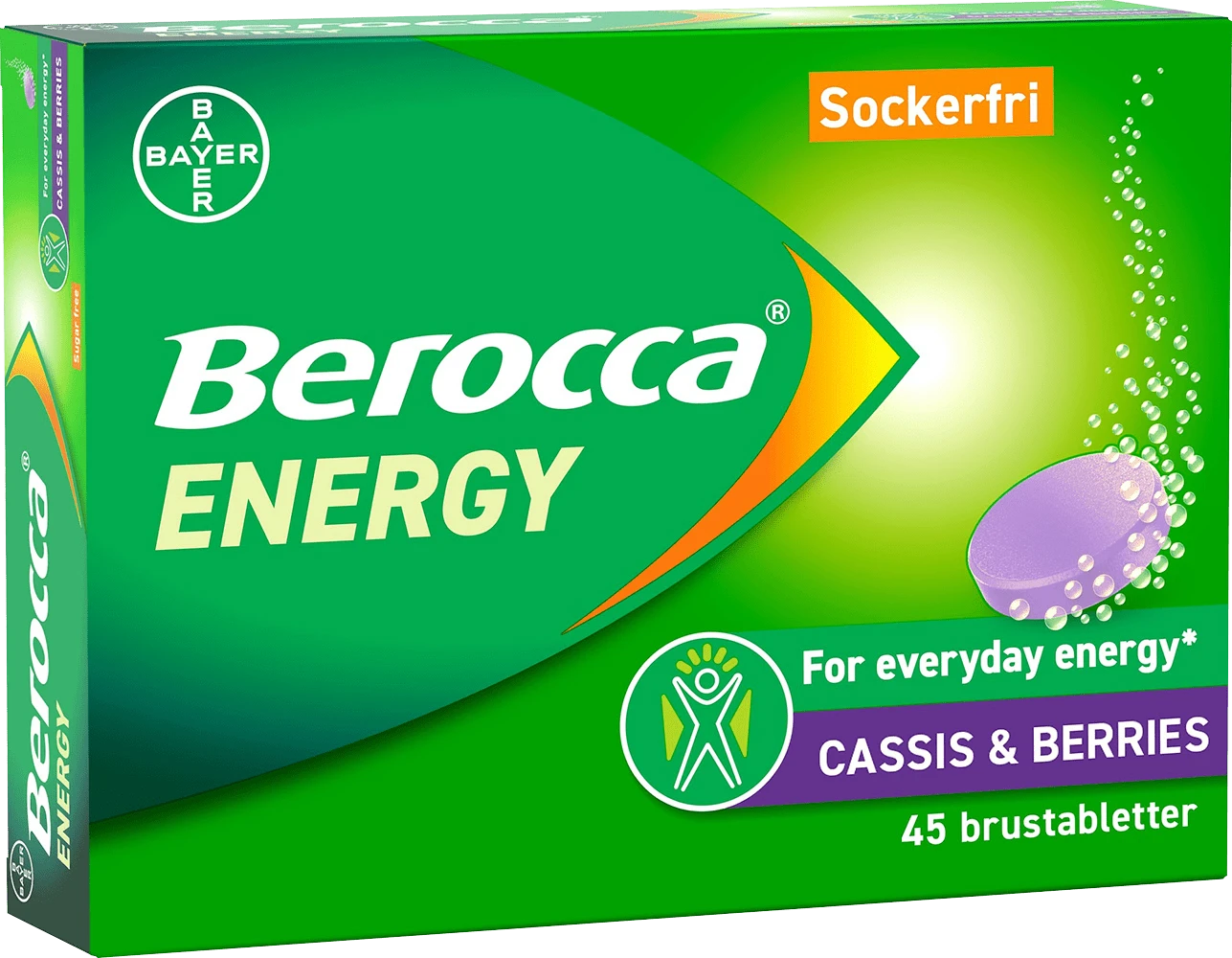 Berocca Energy Cassis & Berries 45 st Berocca