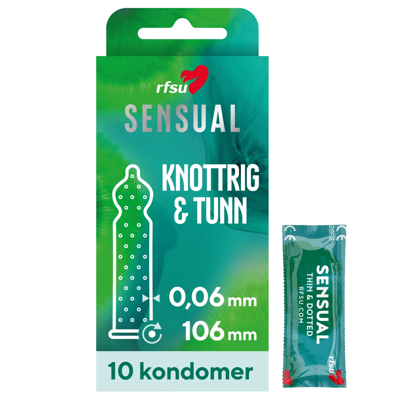 RFSU Sensual Kondom 10st RFSU