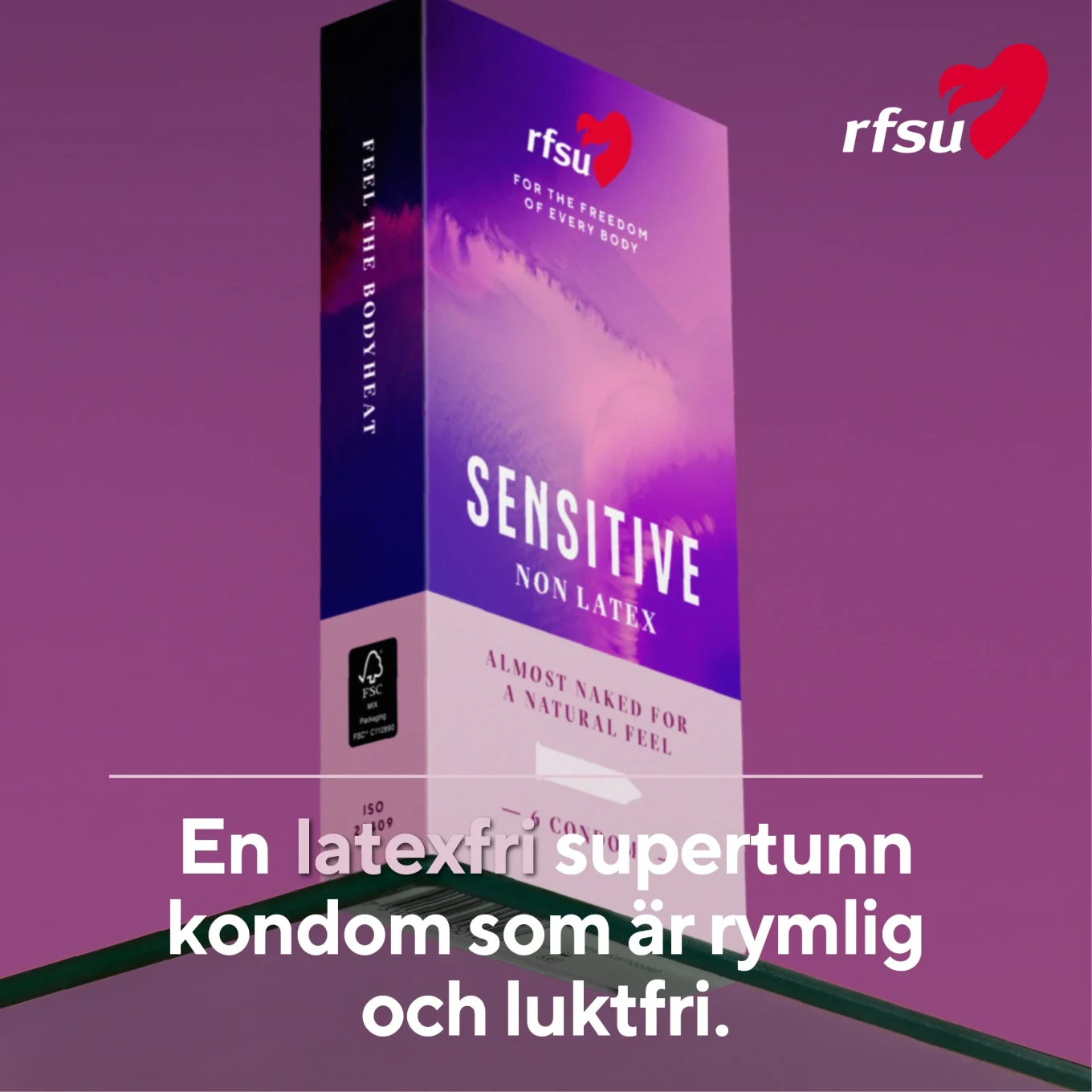 RFSU Sensitive kondom 6 st RFSU