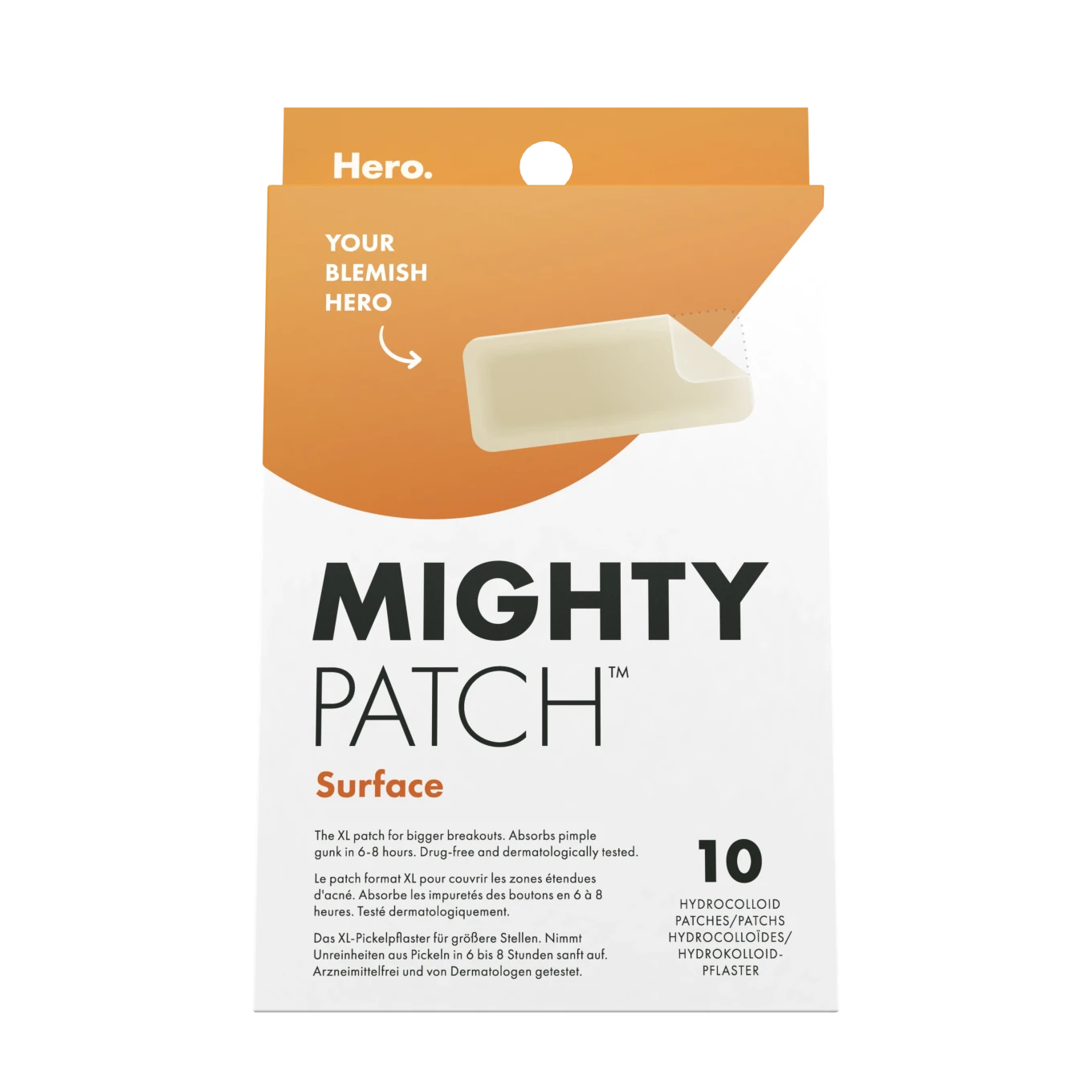 Hero Mighty Patch Surface 10 st Hero