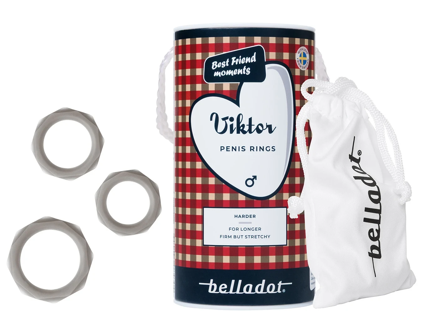 Belladot Viktor Penisringar 3-pack Belladot