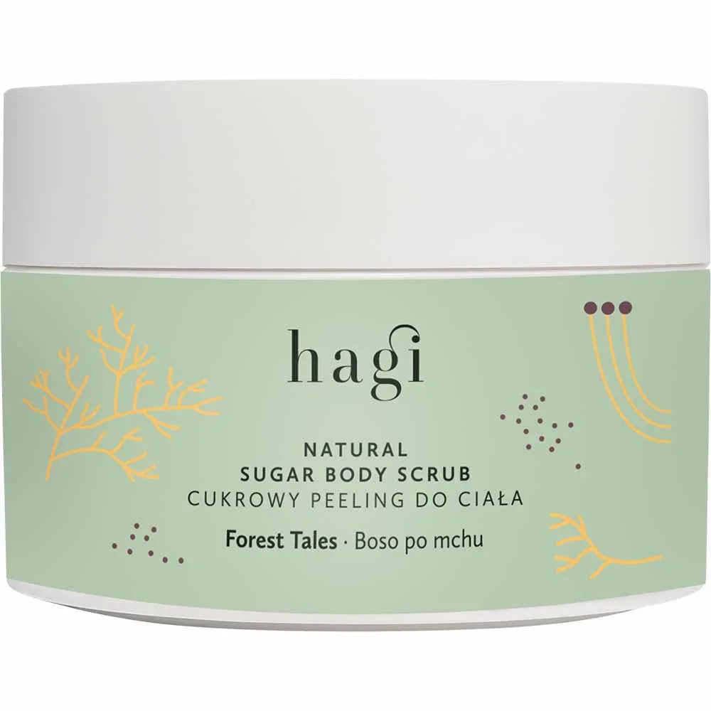 Hagi Forest Tales Natural Sugar Body Scrub 200 g Hagi