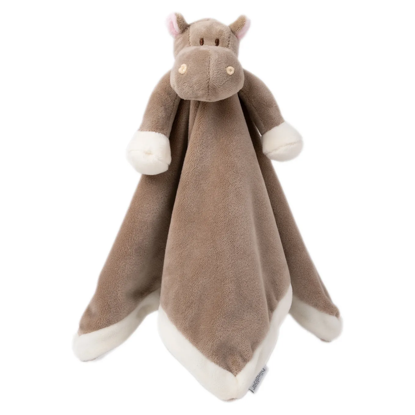 Teddykompaniet Diinglisar Snuttefilt Flodhäst Brun Teddykompaniet