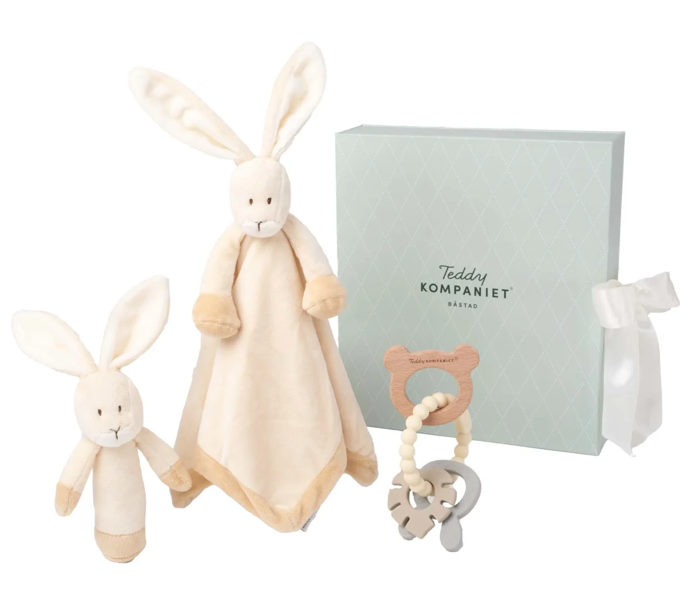 Teddykompaniet Diinglisar Gåvoset Kanin Creme Teddykompaniet