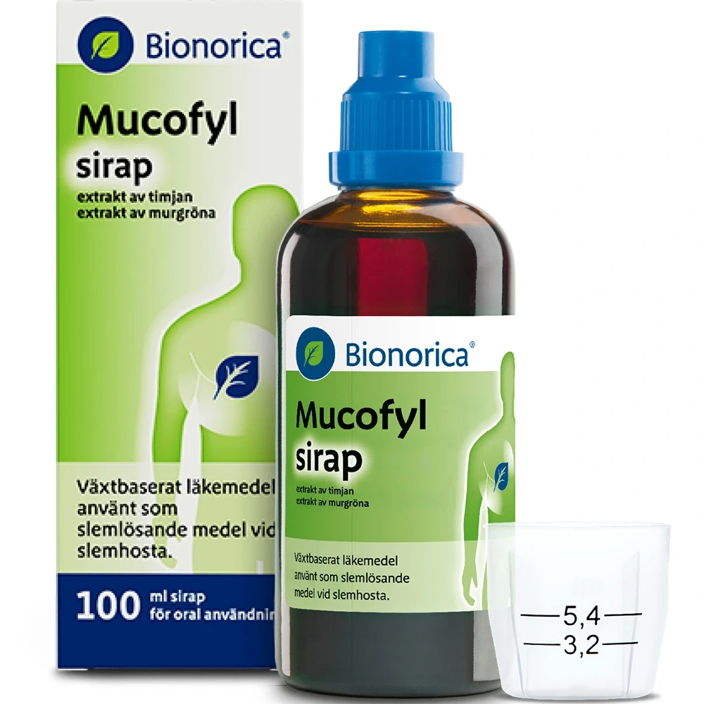 Mucofyl Sirap 100 ml mucofyl, Bionorica