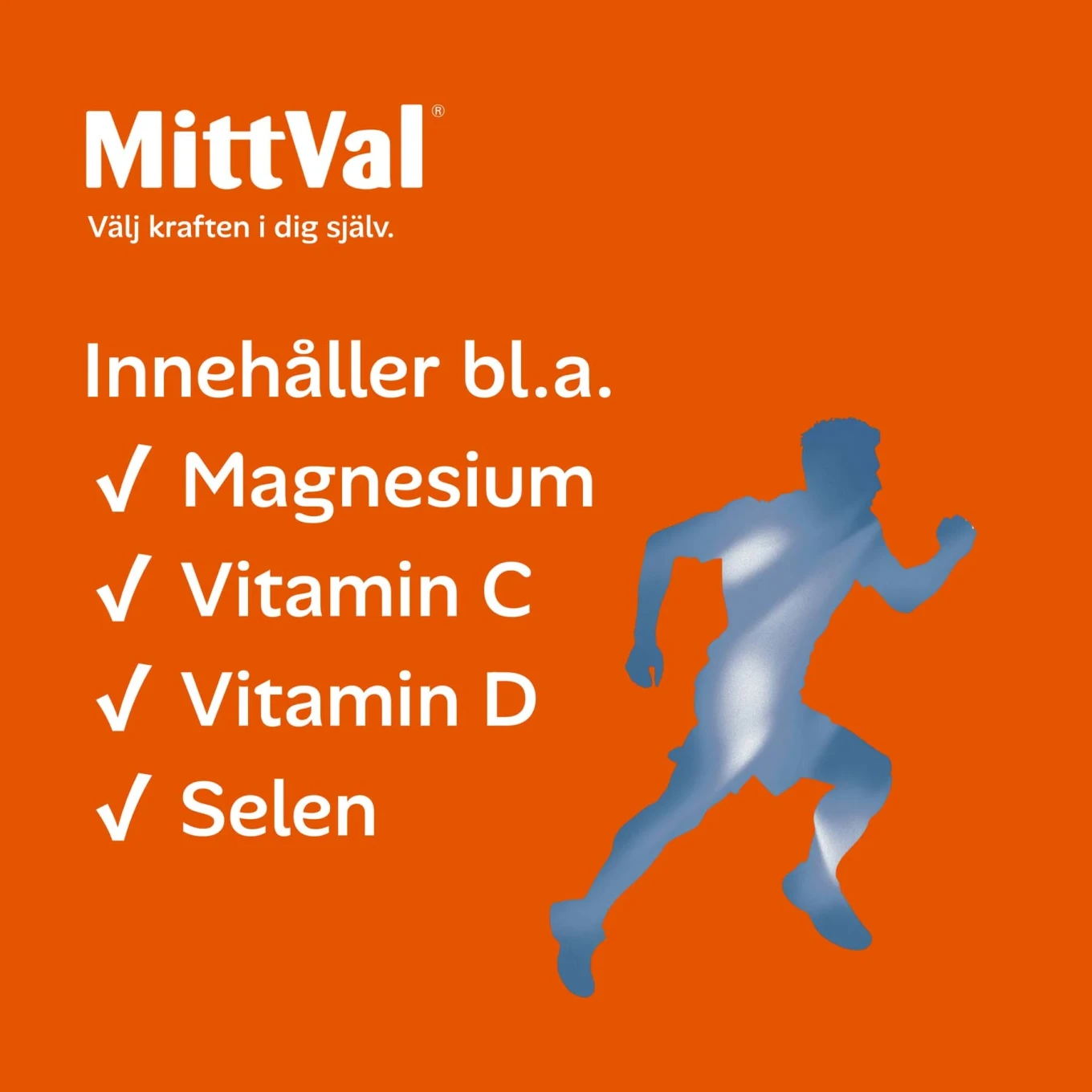 MittVal Sport Tablett 100 st MittVal