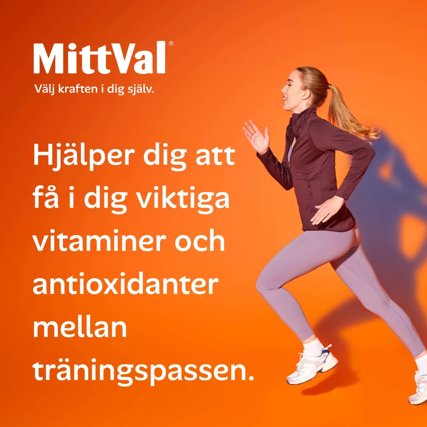 MittVal Sport Tablett 100 st MittVal