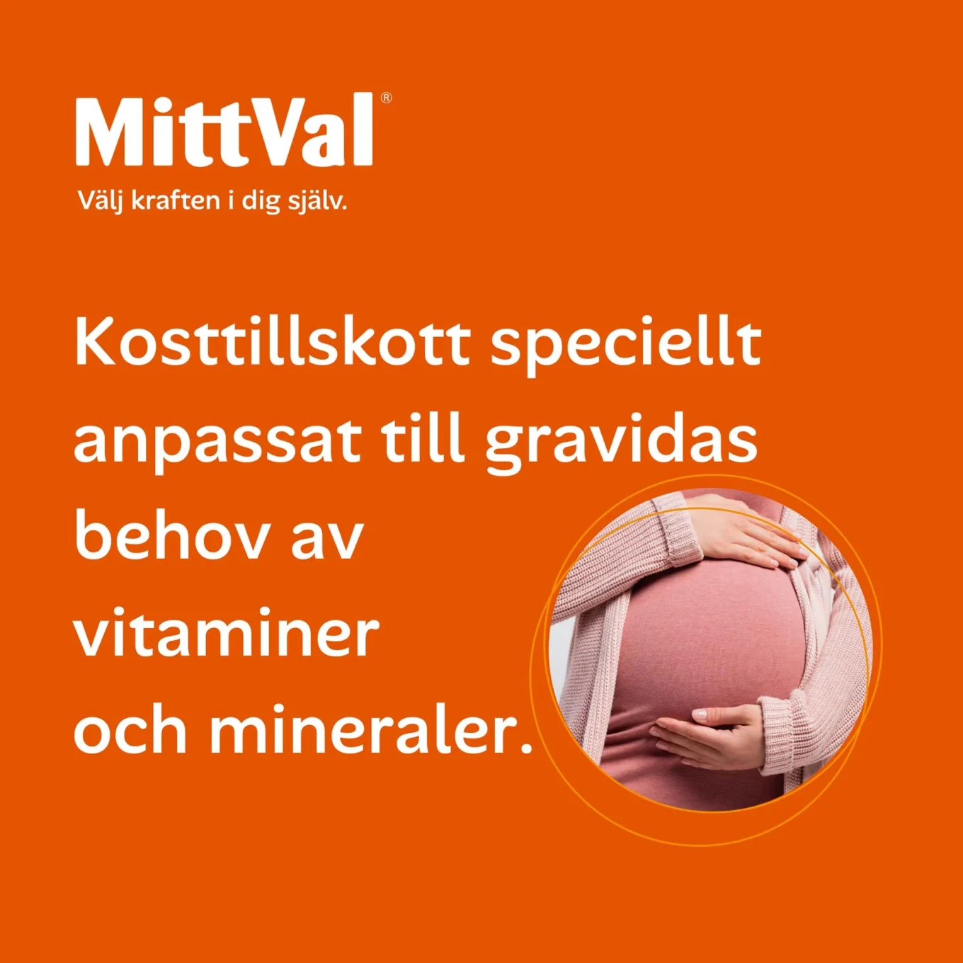 MittVal Gravid Tablett 100 st MittVal