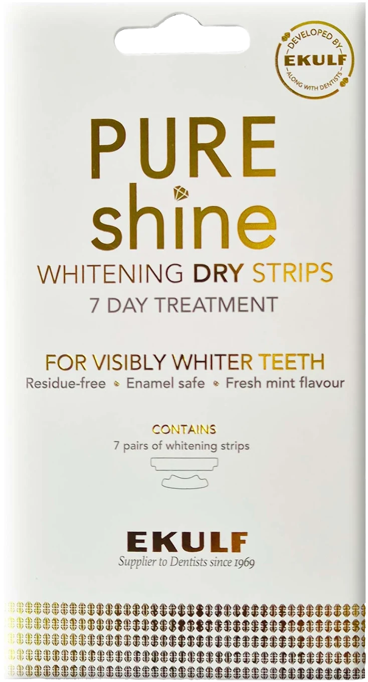 Ekulf Shine Whitening Dry Strips 7 st Ekulf