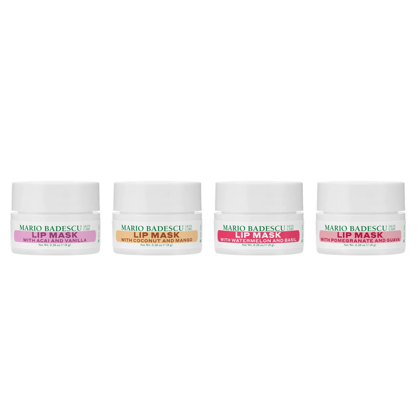 Mario Badescu Lip Mask Collection 4 st x 8 ml Mario Badescu