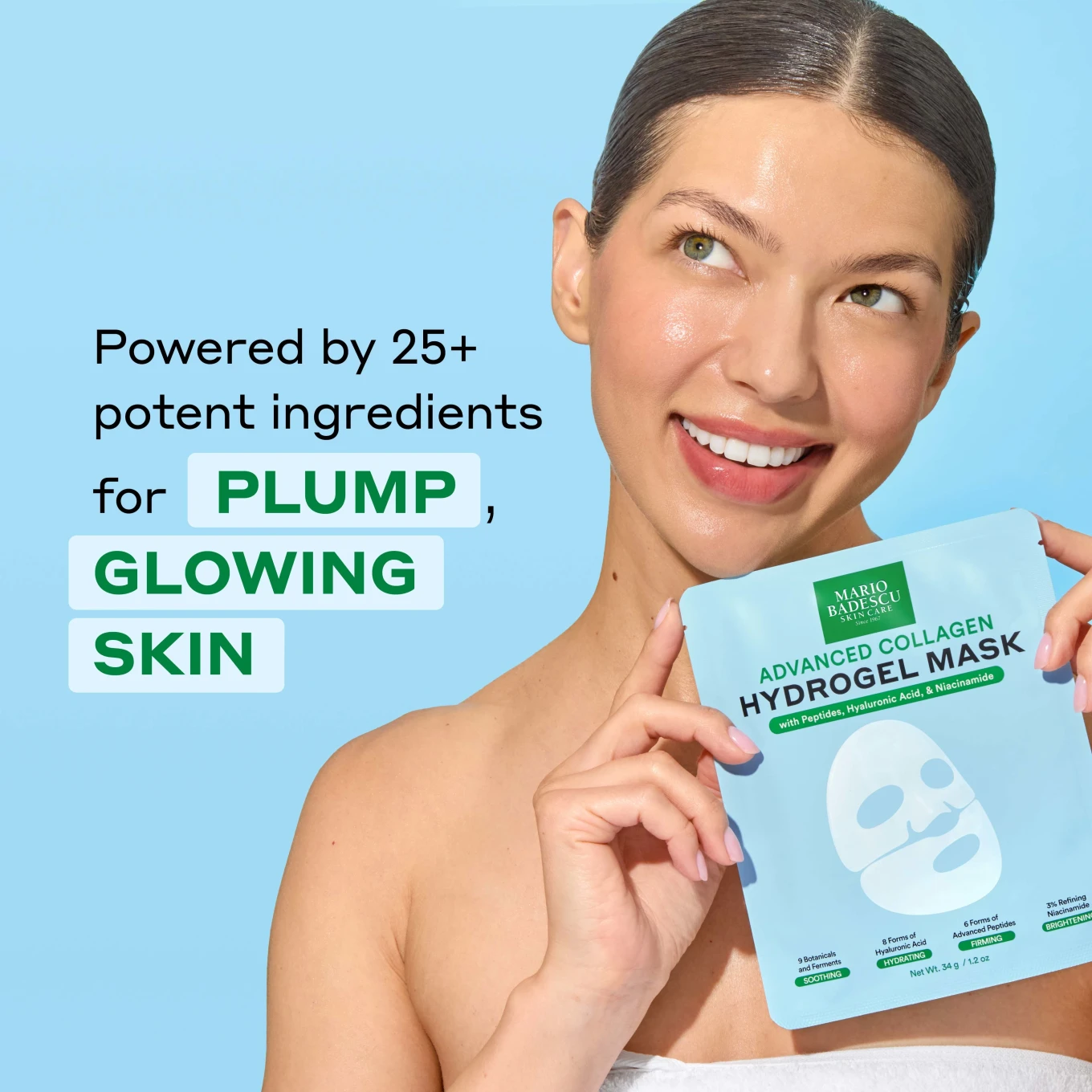 Mario Badescu Advanced Collagen Hydrogel Sheet Mask 3 st Mario Badescu