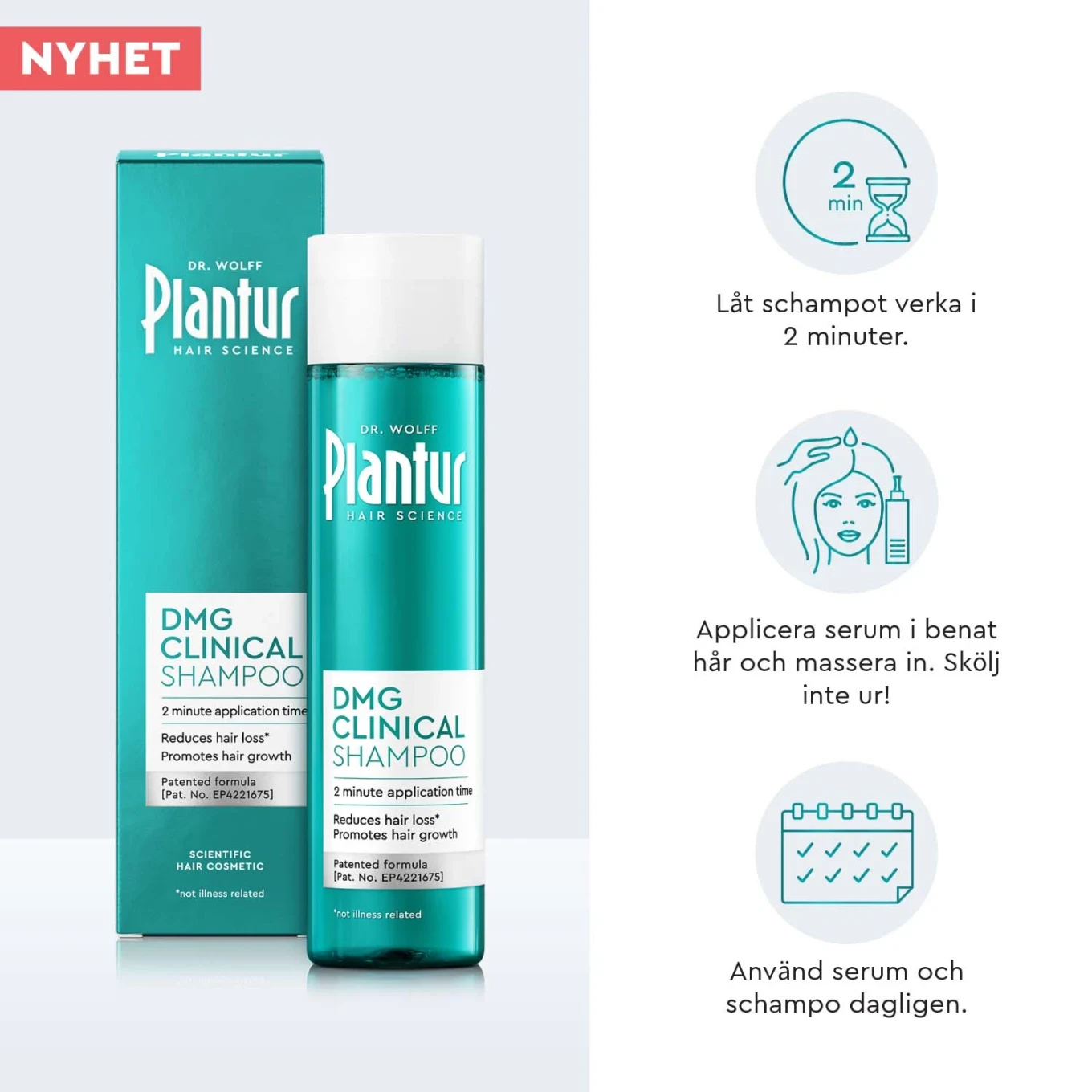 Plantur Dmg Clinical Schampo 250 ml Plantur 39