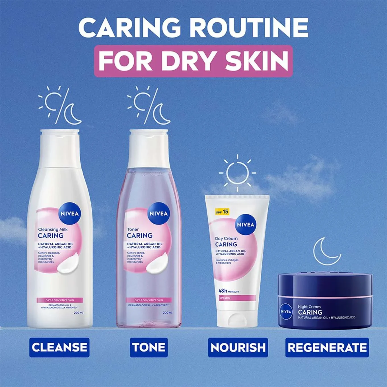 Nivea Toner Caring 200 ml Nivea