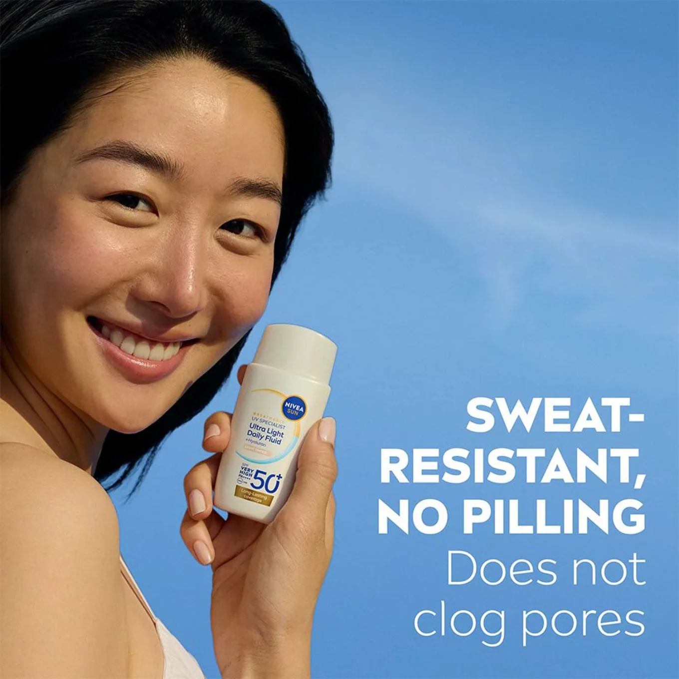 Nivea Sun UV Face Ultra Light Daily Fluid SPF 50+, 40 ml Light Nivea