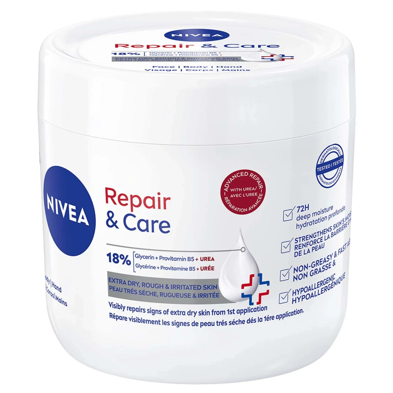 Nivea Repair & Care Body Cream Urea 400 ml Nivea