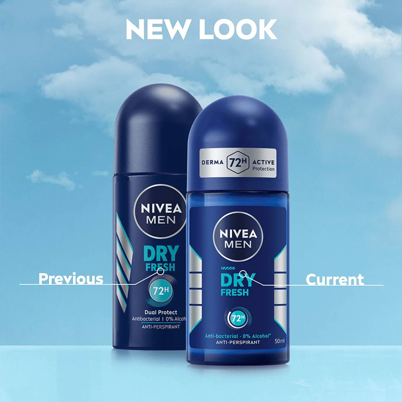 Nivea Men Dry Fresh Roll On 50 ml Nivea