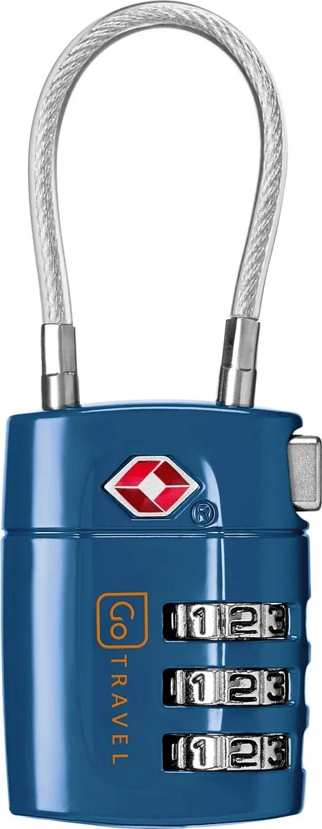 GoTravel Combi Cable Twin Padlocks TSA 2 st GoTravel