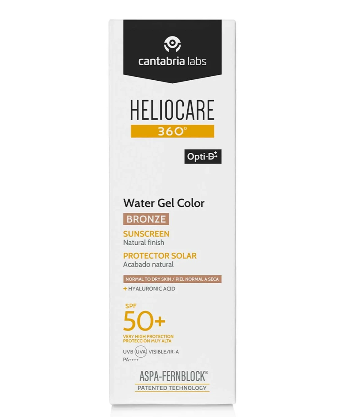 Heliocare Water Gel Color SPF 50+, 50 ml Bronze Heliocare